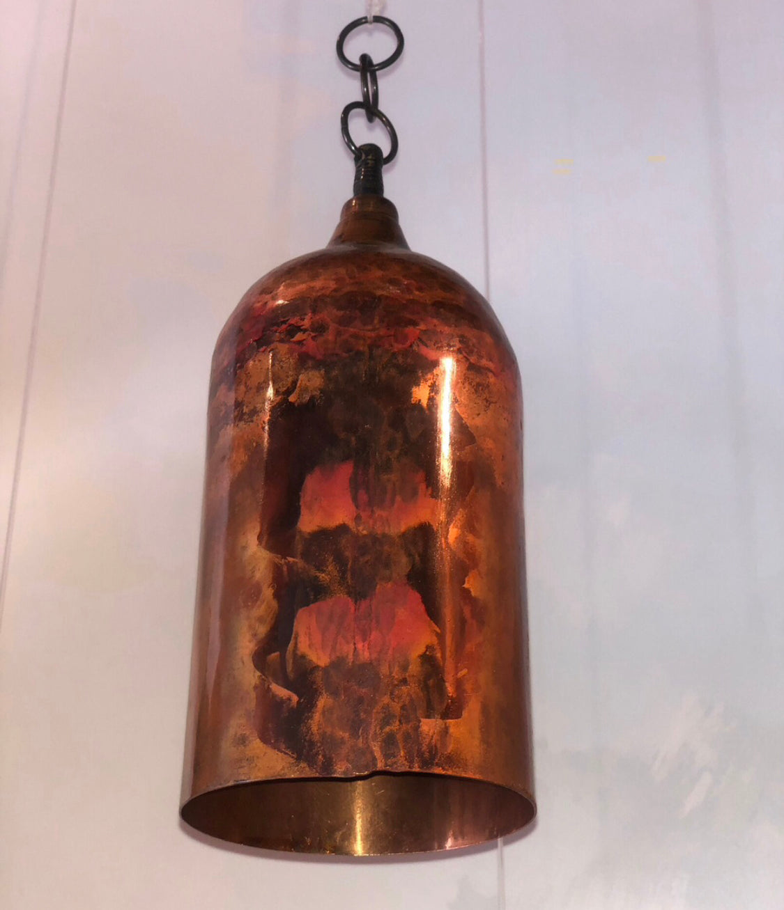 TUBE oxidized copper lamp